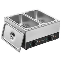 Mașină-de-topit-ciocolată-cu-2-cuve-capacitate-8-2-kg-1600-W-două-regulatoare-independente-de-temperatură-baie-de-apă-oțel-inoxidabil-30-85-C
