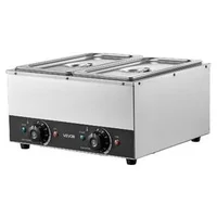 Mașină-de-topit-ciocolată-cu-2-cuve-capacitate-8-2-kg-1600-W-două-regulatoare-independente-de-temperatură-baie-de-apă-oțel-inoxidabil-30-85-C