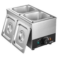 Mașină-de-topit-ciocolată-cu-2-cuve-4-kg-800-W-baie-de-apă-oțel-inoxidabil-interval-de-temperatură-30-85-C