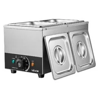 Mașină-de-topit-ciocolată-cu-2-cuve-4-kg-800-W-baie-de-apă-oțel-inoxidabil-interval-de-temperatură-30-85-C
