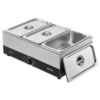 Mașină-de-topit-ciocolată-cu-3-cuve-12-2-kg-1200-W-baie-de-apă-oțel-inoxidabil-interval-de-temperatură-30-85-C