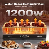 Mașină-de-topit-ciocolată-cu-3-cuve-12-2-kg-1200-W-baie-de-apă-oțel-inoxidabil-interval-de-temperatură-30-85-C