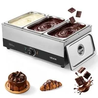 Mașină-de-topit-ciocolată-cu-3-cuve-12-2-kg-1200-W-baie-de-apă-oțel-inoxidabil-interval-de-temperatură-30-85-C