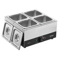 Mașină-pentru-topit-ciocolată-cu-4-cuve-8-2-kg-1200-W-baie-de-apă-oțel-inoxidabil-interval-de-temperatură-30-85-C