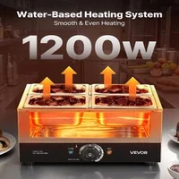 Mașină-pentru-topit-ciocolată-cu-4-cuve-8-2-kg-1200-W-baie-de-apă-oțel-inoxidabil-interval-de-temperatură-30-85-C