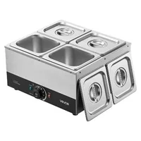 Mașină-pentru-topit-ciocolată-cu-4-cuve-8-2-kg-1200-W-baie-de-apă-oțel-inoxidabil-interval-de-temperatură-30-85-C