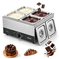 Mașină-pentru-topit-ciocolată-cu-4-cuve-8-2-kg-1200-W-baie-de-apă-oțel-inoxidabil-interval-de-temperatură-30-85-C