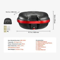 Top-case-pentru-motocicletă-30-L-plastic-PP-IPX4-bază-universală-de-montaj-încuietoare-cu-2-chei-spătar-și-reflector