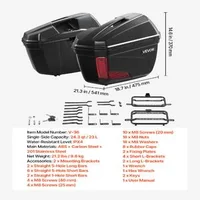 Cutii-laterale-pentru-motocicletă-set-2-bucăți-a-câte-23-l-total-46-l-ABS-IPX4-încuietoare-cu-3-moduri-și-reflectoare