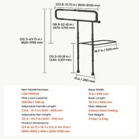 Barieră-auxiliară-pentru-pat-cu-sprijin-pe-podea-pliabilă-lungime-reglabilă-60-5-80-5-cm-și-înălțime-82-111-cm-oțel-136-kg