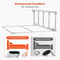 Barieră-pliabilă-pentru-pat-122-cm-cu-chingă-de-fixare-înălțime-reglabilă-cadru-metalic-pentru-pat-de-o-persoană-și-pat-dublu
