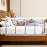 Barieră-pliabilă-pentru-pat-122-cm-cu-chingă-de-fixare-înălțime-reglabilă-cadru-metalic-pentru-pat-de-o-persoană-și-pat-dublu