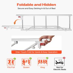 Barieră-pliabilă-pentru-pat-122-cm-cu-chingă-de-fixare-înălțime-reglabilă-cadru-metalic-pentru-pat-de-o-persoană-și-pat-dublu