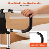 Bară-de-sprijin-pliabilă-pentru-pat-cu-lățime-reglabilă-53-3-69-cm-și-mânere-laterale-prindere-din-PU-oțel-136-kg