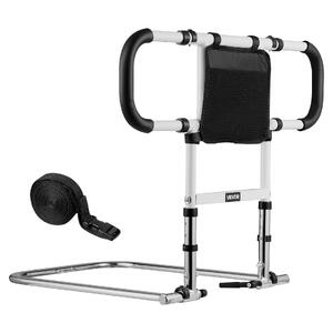Bară-de-sprijin-pliabilă-pentru-pat-cu-lățime-reglabilă-53-3-69-cm-și-mânere-laterale-prindere-din-PU-oțel-136-kg