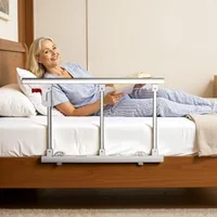 Barieră-pliabilă-pentru-pat-de-70-cm-cu-centură-de-fixare-înălțime-reglabilă-cadru-metalic-pentru-pat-de-o-persoană-și-pat-dublu