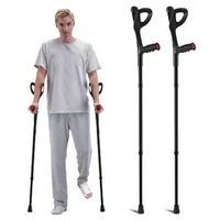 Cârje-pentru-antebraț-pliabile-10-trepte-de-înălțime-pentru-înălțime-140-180-cm-sarcină-de-159-kg-aluminiu-set-2-buc