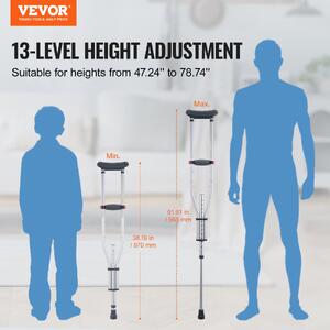 Cârje-axilare-13-trepte-de-înălțime-pentru-statură-120-200-cm-capacitate-portantă-136-kg-din-aluminiu-set-2-buc