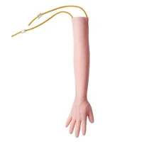 Set-de-puncție-venoasă-cu-braț-de-antrenament-560-x-130-x-70-mm-PVC-și-oțel-201-ace-tip-fluture-și-lancete-Ø0-9-mm-geantă