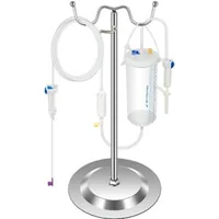 Set-de-puncție-venoasă-cu-braț-de-antrenament-55-x-11-x-8-cm-vase-de-sânge-din-latex-stativ-din-oțel-40-70-cm-cu-geantă