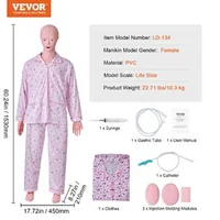 Manechin-pentru-îngrijiri-medicale-feminin-mărime-naturală-1530-x-450-x-210-mm-PVC-cu-trusă-pentru-injecții-și-articulații-mobile