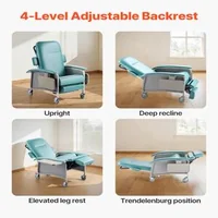 Fotoliu-geriatric-cu-4-poziții-de-înclinare-poziție-Trendelenburg-2-măsuțe-mobile-și-4-roți-capacitate-de-încărcare-113-kg-94-x-79-x-128-cm