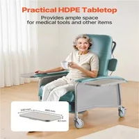 Fotoliu-geriatric-cu-4-poziții-de-înclinare-poziție-Trendelenburg-2-măsuțe-mobile-și-4-roți-capacitate-de-încărcare-113-kg-94-x-79-x-128-cm