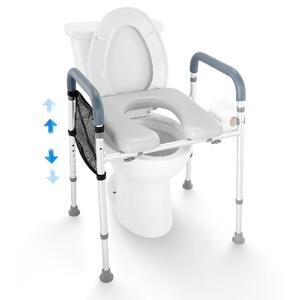 Scaun-de-toaletă-înălțător-cu-7-poziții-înălțime-reglabilă-49-64-cm-capacitate-de-încărcare-159-kg-cadru-din-aluminiu-cu-pernă-moale