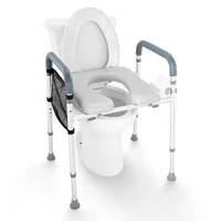 Scaun-de-toaletă-înălțător-cu-7-poziții-înălțime-reglabilă-49-64-cm-capacitate-de-încărcare-159-kg-cadru-din-aluminiu-cu-pernă-moale
