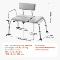 Bancă-pentru-cadă-cu-suport-pentru-braț-și-spătar-înălțime-reglabilă-dimensiuni-810-x-540-x-930-mm-capacitate-portantă-227-kg