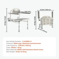 Scaun-pliabil-de-duș-pentru-montare-pe-perete-457-mm-cu-spătar-cotiere-și-picioare-reglabile-capacitate-de-150-kg
