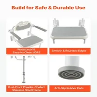 Scaun-pliabil-de-duș-pentru-montare-pe-perete-457-mm-cu-spătar-cotiere-și-picioare-reglabile-capacitate-de-150-kg