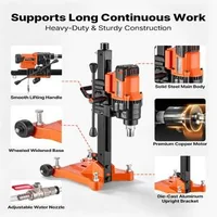 Mașină-diamantată-pentru-găurire-cu-carote-20-202-mm-2500-W-max-3500-W-850-rpm-8-carotieri-cu-burghie-diamantate-stativ-pe-roți