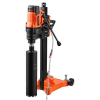 Mașină-diamantată-pentru-găurire-cu-carote-20-202-mm-2500-W-max-3500-W-850-rpm-8-carotieri-cu-burghie-diamantate-stativ-pe-roți