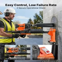 Mașină-diamantată-pentru-găurire-cu-carote-20-202-mm-2500-W-max-3500-W-850-rpm-8-carotieri-cu-burghie-diamantate-stativ-pe-roți