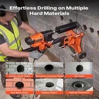 Mașină-diamantată-pentru-găurire-în-carote-20-305-mm-3000-W-max-3500-W-1000-550-rpm-cu-1-coroană-umedă-127-mm-stativ-înclinat