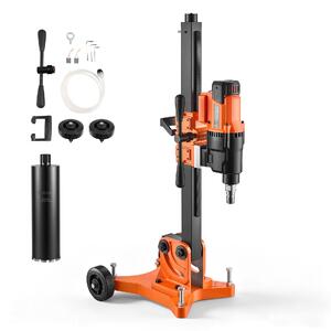 Mașină-diamantată-pentru-găurire-în-carote-20-305-mm-3000-W-max-3500-W-1000-550-rpm-cu-1-coroană-umedă-127-mm-stativ-înclinat