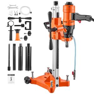 Mașină-diamantată-pentru-carotare-până-la-200-mm-1500-W-2-viteze-1000-2300-rpm-2-în-1-manuală-și-pe-stativ-4-burghie-carote