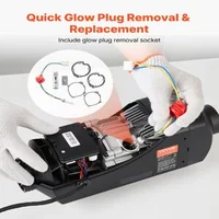 Set-de-reparație-pentru-bujie-de-încălzire-8V-cu-2-garnituri-și-cu-plasă-pulverizatoare-pentru-încălzitor-diesel-de-2kW-5kW-8kW