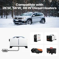 Furtun-flexibil-de-evacuare-pentru-încălzitor-diesel-600-mm-oțel-inoxidabil-Φ25-mm-2-coliere-pentru-2KW-5KW-8KW