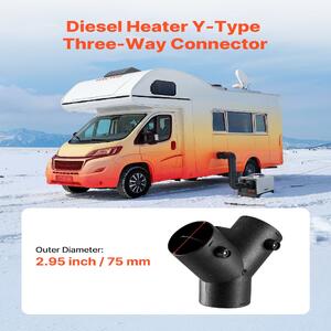 Conector-în-formă-de-Y-de-75-mm-pentru-încălzitor-diesel-cu-3-căi-cu-2-clapete-rotative-la-90-pentru-2KW-5KW-8KW