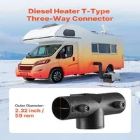 Conector-în-formă-de-T-59-mm-pentru-încălzitor-diesel-cu-3-căi-cu-2-clapete-rotative-de-90-pentru-încălzitoare-de-2KW