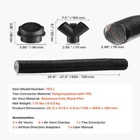 Set-conducte-de-aer-și-duze-de-75-mm-pentru-încălzitor-diesel-conector-în-Y-2-furtunuri-2-adaptoare-4-coliere-2KW-5KW-8KW