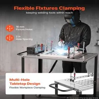 Masă-de-sudură-mobilă-914-x-457-mm-544-kg-4-roți-cu-frână-4-sloturi-pentru-instrumente-găuri-de-16-mm