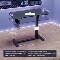 Măsuță-mobilă-pentru-pat-și-canapea-800-x-450-mm-înălțime-reglabilă-675-1075-mm-iluminare-RGB-roți-ascunse
