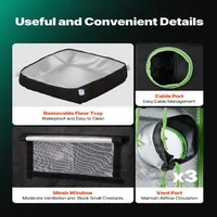 Cort-de-cultivare-pentru-plante-40-x-40-x-160-cm-Oxford-600D-căptușeală-din-milar-100-reflectorizantă-fereastră-și-tavă-de-podea