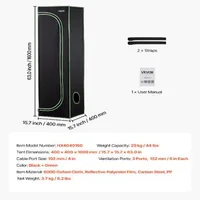 Cort-de-cultivare-pentru-plante-40-x-40-x-160-cm-Oxford-600D-căptușeală-din-milar-100-reflectorizantă-fereastră-și-tavă-de-podea