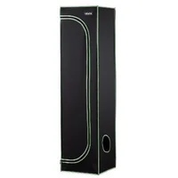 Cort-de-cultivare-pentru-plante-40-x-40-x-160-cm-Oxford-600D-căptușeală-din-milar-100-reflectorizantă-fereastră-și-tavă-de-podea