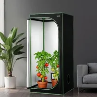 Cort-de-cultivare-pentru-plante-80-x-80-x-180-cm-Oxford-600D-căptușeală-din-milar-100-reflectorizant-fereastră-și-tavă-de-podea
