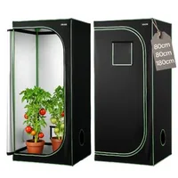 Cort-de-cultivare-pentru-plante-80-x-80-x-180-cm-Oxford-600D-căptușeală-din-milar-100-reflectorizant-fereastră-și-tavă-de-podea